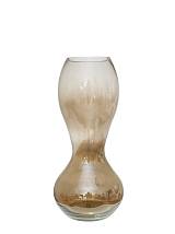 ΧΕΙΡΟΠΟΙΗΤΟ ΒΑΖΟ ΑΠΌ ΦΥΣΙΤΟ ΓΥΑΛΙ ΓΥΑΛΙΣΤΕΡΟ ΚΑΦΕ 19Χ19Χ25,5ΕΚ