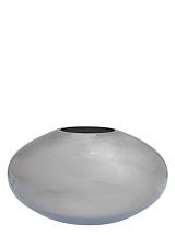 ΧΕΙΡΟΠΟΙΗΤΟ ΒΑΖΟ ΑΠΌ ΦΥΣΗΤΟ ΓΥΑΛΙ ΑΣΗΜΙ 35Χ35Χ20,5ΕΚ