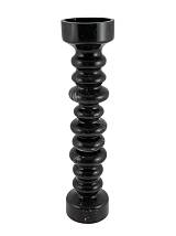 ΓΥΑΛΙΝΟ ΚΥΡΟΠΟΗΓΕΙΟ ΦΥΣΙΤΟ ΜΑΥΡΟ 10,5Χ10,5Χ43ΕΚ