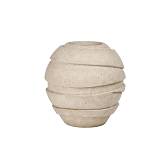 GLOBO ΒΑΖΟ 31.4x31.4x31.7cm RESIN ΜΠΕΖ