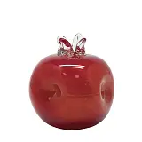 ΡΟΔΙ ΑΠΟ ΦΥΣΗΤΟ ΓΥΑΛΙ ΚΟΚΚΙΝΟ - Φ9x11cm 12/ΚΙΒ