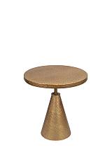 ΜΕΤΑΛΛΙΚΟ ΤΡΑΠΕΖΙ ΧΡΥΣΟ ΣΦΥΡΙΛΑΤΟ 50Χ50Χ52ΕΚ