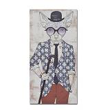 MR.CAT ΠΙΝΑΚΑΣ ΔΙΑΚΟΣΜΗΣΗΣ 30x60x2cm ΚΑΜΒΑΣ ΠΟΛΥΧΡΩΜΟ ΞΥΛΟ