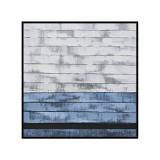 MURUS BLUE ΠΙΝΑΚΑΣ ΔΙΑΚΟΣΜΗΣΗΣ 82x82x5cm ΚΑΜΒΑΣ ΞΥΛΟ