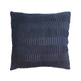 RELIEF ΔΙΑΚΟΣΜΗΤΙΚΟ ΜΑΞΙΛΑΡΙ 45x45cm ΥΦΑΣΜΑ ΜΠΛΕ POLYESTER