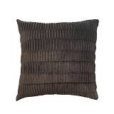 RELIEF ΔΙΑΚΟΣΜΗΤΙΚΟ ΜΑΞΙΛΑΡΙ 45x45cm ΥΦΑΣΜΑ ΚΑΦΕ POLYESTER