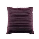 PLISSE ΔΙΑΚΟΣΜΗΤΙΚΟ ΜΑΞΙΛΑΡΙ 45x45cm ΒΕΛΟΥΔΟ ΜΩΒ