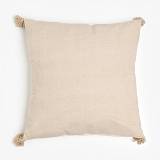 SABLE 8 ΔΙΑΚΟΣΜΗΤΙΚΟ ΜΑΞΙΛΑΡΙ 45x45cm ΒΑΜΒΑΚΙ ΜΠΕΖ