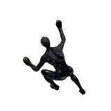 CLIMBER ΔΙΑΚΟΣΜΗΤΙΚΟ ΤΟΙΧΟΥ 15x9x23cm POLYRESIN ΜΑΥΡΟ ΧΡΥΣΟ