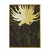 COED ΠΙΝΑΚΑΣ ΔΙΑΚΟΣΜΗΣΗΣ 52x72x4cm ΚΑΜΒΑΣ ΜΑΥΡΟ ΧΡΥΣΟ ΞΥΛΟ ΧΡΥΣΟ