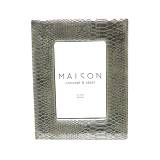 TRIM ΚΟΡΝΙΖΑ 17x2x21cm POLYRESIN ΑΣΗΜΙ ΓΥΑΛΙ