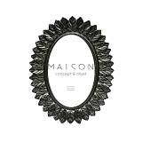 CROWN ΚΟΡΝΙΖΑ 17x2x22cm POLYRESIN ΑΣΗΜΙ ΓΥΑΛΙ