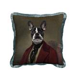 JASON ΔΙΑΚΟΣΜΗΤΙΚΟ ΜΑΞΙΛΑΡΙ 45x45cm ΒΕΛΟΥΔΟ ΠΟΛΥΧΡΩΜΟ ΜΑΥΡΟ