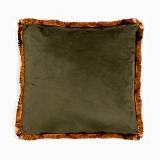 TERRICIO ΔΙΑΚΟΣΜΗΤΙΚΟ ΜΑΞΙΛΑΡΙ 45x45cm ΒΕΛΟΥΔΟ ΛΑΔΙ ΧΡΥΣΟ