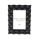 VIRO ΚΟΡΝΙΖΑ 22.2x14.5x42cm POLYRESIN ΜΑΥΡΟ ΓΥΑΛΙ