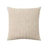 MORNINGTON A ΔΙΑΚΟΣΜΗΤΙΚΟ ΜΑΞΙΛΑΡΙ 50x50cm ΒΑΜΒΑΚΙ ΑΣΠΡΟ ΒΙΣΚΟΖΗ