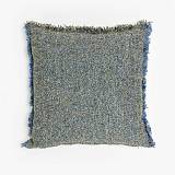 BLUING C ΔΙΑΚΟΣΜΗΤΙΚΟ ΜΑΞΙΛΑΡΙ 50x50cm ΒΑΜΒΑΚΙ ΜΠΛΕ ΒΙΣΚΟΖΗ