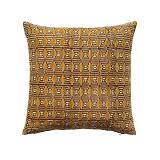 SAMOAN C ΔΙΑΚΟΣΜΗΤΙΚΟ ΜΑΞΙΛΑΡΙ 50x50cm ΒΑΜΒΑΚΙ CARAMEL DIJON ΒΙΣΚΟΖΗ