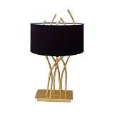 ZOTIC ΦΩΤΙΣΤΙΚΟ ΕΠΙΤΡΑΠΕΖΙΟ 15x15x55cm ΜΕΤΑΛΛΟ ΧΡΥΣΟ ΒΕΛΟΥΔΟ ΜΑΥΡΟ