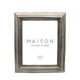 REMEL ΚΟΡΝΙΖΑ 28x3x33cm POLYRESIN ΑΣΗΜΙ ΓΥΑΛΙ