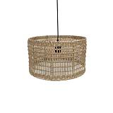 PAROS ΦΩΤΙΣΤΙΚΟ ΟΡΟΦΗΣ 35x35x20cm SEAGRASS ΦΥΣΙΚΟ