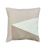 MAYRA C ΔΙΑΚΟΣΜΗΤΙΚΟ ΜΑΞΙΛΑΡΙ 45x45cm ΒΑΜΒΑΚΙ ΜΠΕΖ POLYESTER