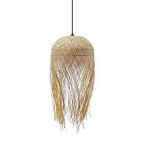 MANILA ΦΩΤΙΣΤΙΚΟ ΟΡΟΦΗΣ 40x40x70cm RATTAN ΦΥΣΙΚΟ