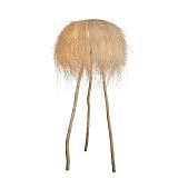 MANILA ΦΩΤΙΣΤΙΚΟ ΕΠΙΔΑΠΕΔΙΟ 70x70x135cm RATTAN ΦΥΣΙΚΟ ΞΥΛΟ