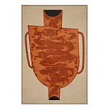 ART POTERIE ΠΙΝΑΚΑΣ ΔΙΑΚΟΣΜΗΣΗΣ 83x123x4cm ΚΑΜΒΑΣ ΠΟΛΥΧΡΩΜΟ ΞΥΛΟ ΦΥΣΙΚΟ