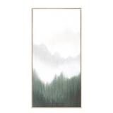 LOST IN NATURE ΠΙΝΑΚΑΣ ΔΙΑΚΟΣΜΗΣΗΣ 45x90x5cm ΚΑΜΒΑΣ ΛΕΥΚΟ ΠΡΑΣΙΝΟ ΞΥΛΟ ΦΥΣΙΚΟ