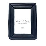 EDWARD ΚΟΡΝΙΖΑ 19x2x24cm POLYRESIN ΜΑΥΡΟ ΓΥΑΛΙ