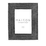 OLAF ΚΟΡΝΙΖΑ 19x2x24cm POLYRESIN ΜΑΥΡΟ ΛΕΥΚΟ ΓΥΑΛΙ