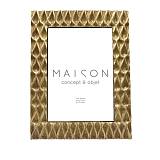 DENEB ΚΟΡΝΙΖΑ 18x2x23cm POLYRESIN ΧΡΥΣΟ ΓΥΑΛΙ