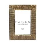 CRUZE ΚΟΡΝΙΖΑ 16x2x21cm POLYRESIN ΧΡΥΣΟ ΓΥΑΛΙ