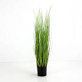PURE GRASS ΦΥΤΟ ΤΕΧΝΗΤΟ ΣΕ ΓΛΑΣΤΡΑ 90cm PVC ΠΡΑΣΙΝΟ
