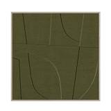 ACETE ΠΙΝΑΚΑΣ ΔΙΑΚΟΣΜΗΣΗΣ 77x77x4cm MDF ΛΑΔΙ PVC ΦΥΛΛΟ ΦΥΣΙΚΟ