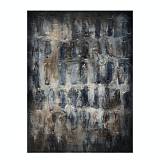 TERRYN ΠΙΝΑΚΑΣ ΔΙΑΚΟΣΜΗΣΗΣ 90x120x4cm ΚΑΜΒΑΣ ΜΠΛΕ ΓΚΡΙ ΚΑΦΕ ΜΠΕΖ ΞΥΛΟ