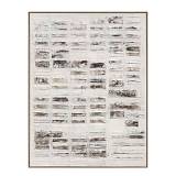 ELYSIAN ΠΙΝΑΚΑΣ ΔΙΑΚΟΣΜΗΣΗΣ 90x120x5cm ΚΑΜΒΑΣ ΛΕΥΚΟ ΜΠΕΖ ΚΑΦΕ ΓΚΡΙ ΞΥΛΟ ΦΥΣΙΚΟ