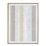 EVIK ΠΙΝΑΚΑΣ ΔΙΑΚΟΣΜΗΣΗΣ 60x80x4cm ΚΑΜΒΑΣ ΛΕΥΚΟ ΜΠΕΖ ΓΚΡΙ ΞΥΛΟ ΦΥΣΙΚΟ