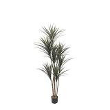 YUCCA ΔΕΝΤΡΟ ΤΕΧΝΗΤΟ ΣΕ ΓΛΑΣΤΡΑ 190cm PE ΠΡΑΣΙΝΟ