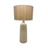 ZED ΦΩΤΙΣΤΙΚΟ ΕΠΙΤΡΑΠΕΖΙΟ 15x15x65cm ΚΕΡΑΜΙΚΟ ΜΠΕΖ BAMBOO ΦΥΣΙΚΟ