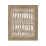 THE COLLECTIVE ΠΙΝΑΚΑΣ ΔΙΑΚΟΣΜΗΤΙΚΟΣ ΜΕ ΚΟΡΝΙΖΑ 80x120x4cm ΚΑΜΒΑΣ ΚΑΦΕ ΜΠΕΖ ΞΥΛΟ