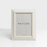 ARTISTIC ΚΟΡΝΙΖΑ 18.2x1.5x23.3cm POLYRESIN ΛΕΥΚΟ BEIGE ΓΥΑΛΙ