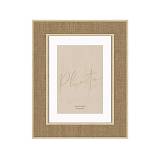 LINO ΚΟΡΝΙΖΑ 20.6x2x25.6cm MDF ΚΑΦΕ ΦΥΣΙΚΟ ΓΥΑΛΙ