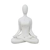 MORPH II ΔΙΑΚΟΣΜΗΤΙΚΟ ΣΩΜΑ 13x7.5x17.5cm RESIN ΑΣΠΡΟ