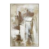 NIRVA ΠΙΝΑΚΑΣ ΔΙΑΚΟΣΜΗΤΙΚΟΣ ΜΕ ΚΟΡΝΙΖΑ 82.6x4.3x122.6cm ΚΑΜΒΑΣ ΠΟΛΥΧΡΩΜΟ PS