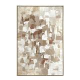 THALEA II ΠΙΝΑΚΑΣ ΔΙΑΚΟΣΜΗΤΙΚΟΣ ΜΕ ΚΟΡΝΙΖΑ 82.6x4.3x122.6cm ΚΑΜΒΑΣ ΠΟΛΥΧΡΩΜΟ PS