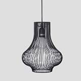 NOOR ΦΩΤΙΣΤΙΚΟ ΟΡΟΦΗΣ 25x30.5cm ΣΙΔΕΡΟ ΜΑΥΡΟ