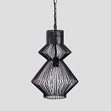 STEEL ΦΩΤΙΣΤΙΚΟ ΟΡΟΦΗΣ 28x40.5cm ΣΙΔΕΡΟ ΜΑΥΡΟ