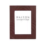 RAW ΚΟΡΝΙΖΑ 18x1.5x23cm MDF ΚΑΦΕ ΣΚΟΥΡΟ ΓΥΑΛΙ